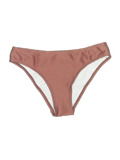 Pre-owned Cupshe Swimsuit Bottoms In Burgundy
