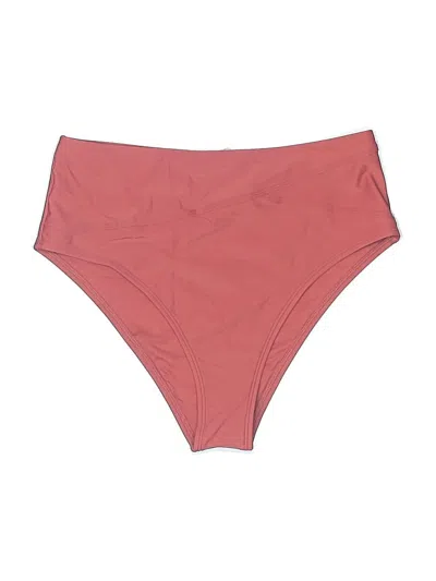Pre-owned Cupshe Swimsuit Bottoms In Burgundy