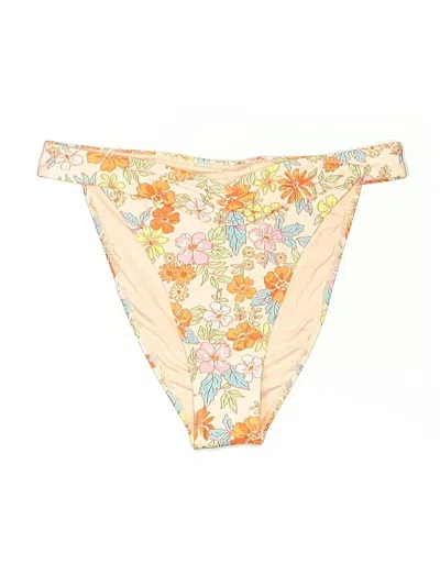 Pre-owned Cupshe Swimsuit Bottoms In Gold