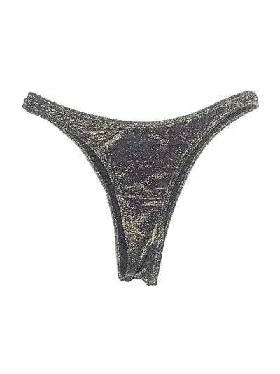 Pre-owned Cupshe Swimsuit Bottoms In Gold