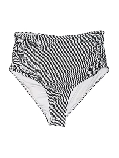 Pre-owned Cupshe Swimsuit Bottoms In Gray