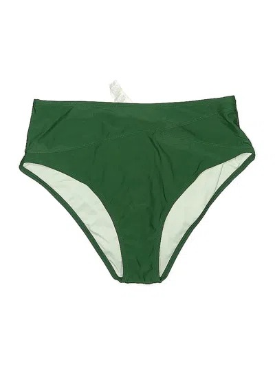 Pre-owned Cupshe Swimsuit Bottoms In Green