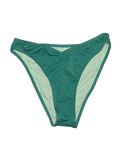 Pre-owned Cupshe Swimsuit Bottoms In Green