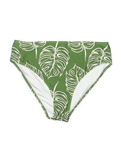 Pre-owned Cupshe Swimsuit Bottoms In Green