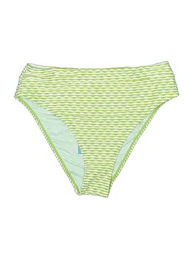 Pre-owned Cupshe Swimsuit Bottoms In Green