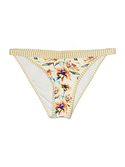 Pre-owned Cupshe Swimsuit Bottoms In Ivory