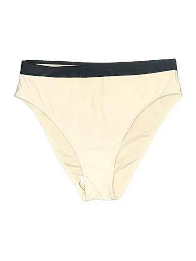 Pre-owned Cupshe Swimsuit Bottoms In Ivory