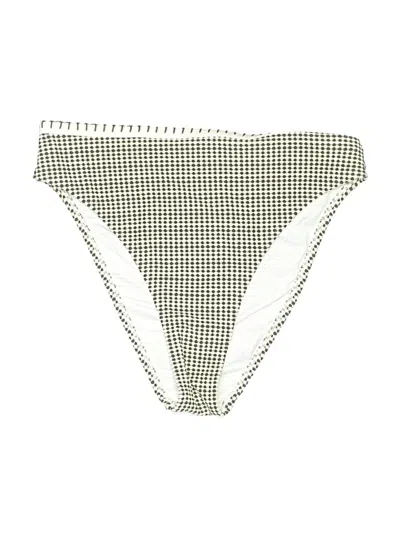 Pre-owned Cupshe Swimsuit Bottoms In Ivory
