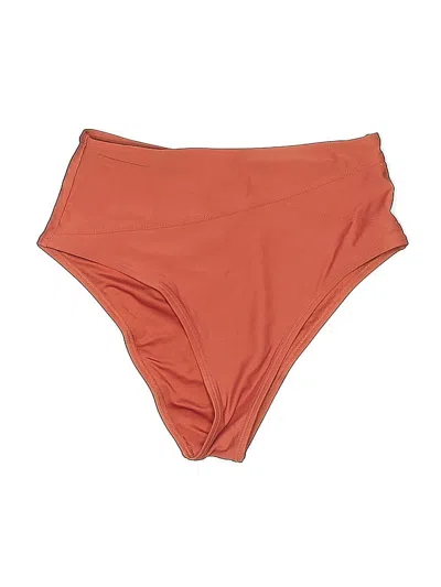 Pre-owned Cupshe Swimsuit Bottoms In Orange