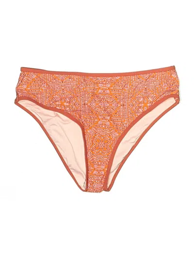 Pre-owned Cupshe Swimsuit Bottoms In Orange
