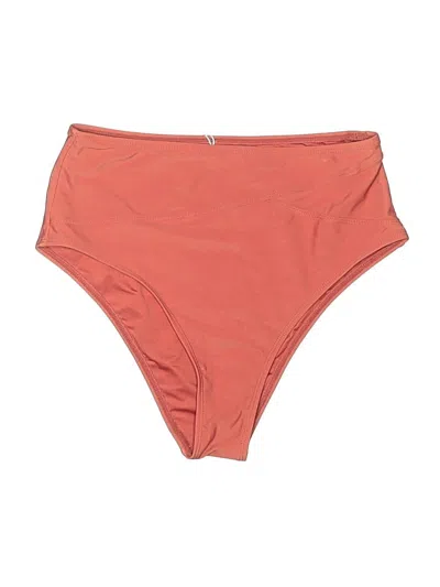 Pre-owned Cupshe Swimsuit Bottoms In Orange