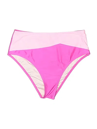 Pre-owned Cupshe Swimsuit Bottoms In Pink