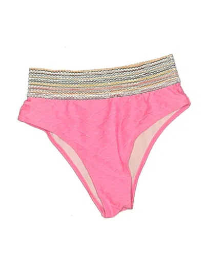 Pre-owned Cupshe Swimsuit Bottoms In Pink
