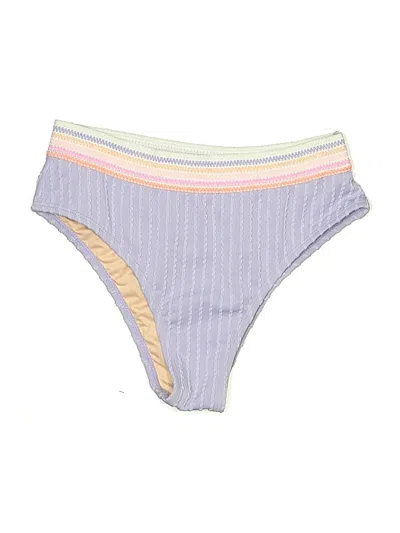 Pre-owned Cupshe Swimsuit Bottoms In Purple