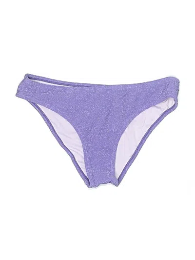 Pre-owned Cupshe Swimsuit Bottoms In Purple