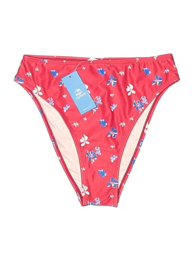 Pre-owned Cupshe Swimsuit Bottoms In Red