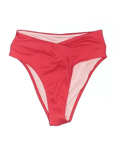 Pre-owned Cupshe Swimsuit Bottoms In Red