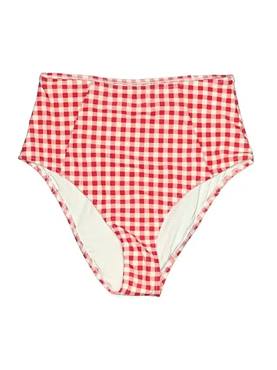 Pre-owned Cupshe Swimsuit Bottoms In Red