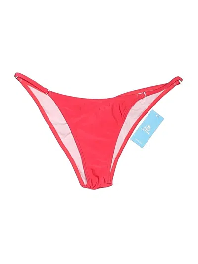 Pre-owned Cupshe Swimsuit Bottoms In Red