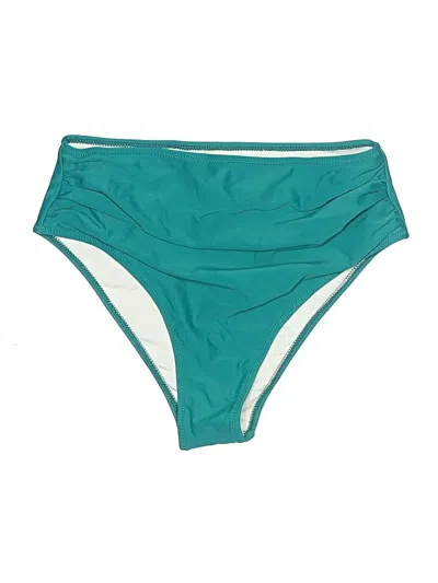 Pre-owned Cupshe Swimsuit Bottoms In Teal