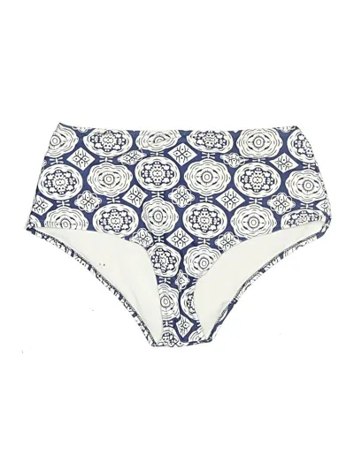 Pre-owned Cupshe Swimsuit Bottoms In White