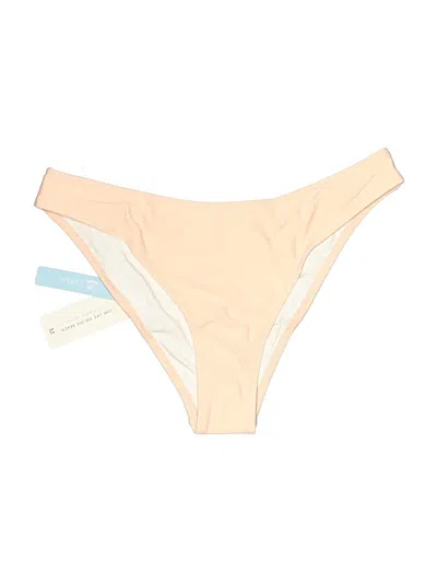 Pre-owned Cupshe Swimsuit Bottoms In White