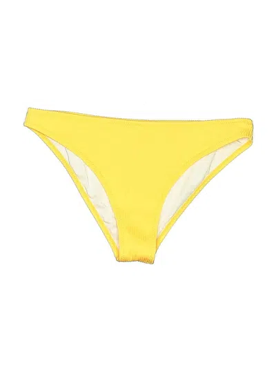 Pre-owned Cupshe Swimsuit Bottoms In Yellow
