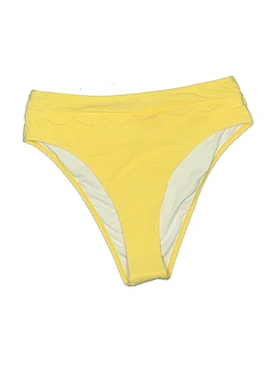 Pre-owned Cupshe Swimsuit Bottoms In Yellow