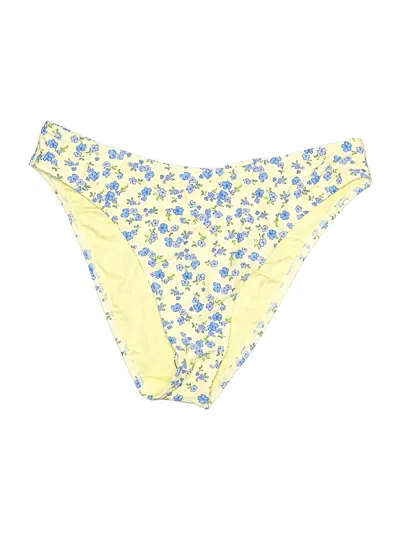 Pre-owned Cupshe Swimsuit Bottoms In Yellow