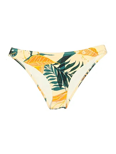 Pre-owned Cupshe Swimsuit Bottoms In Yellow