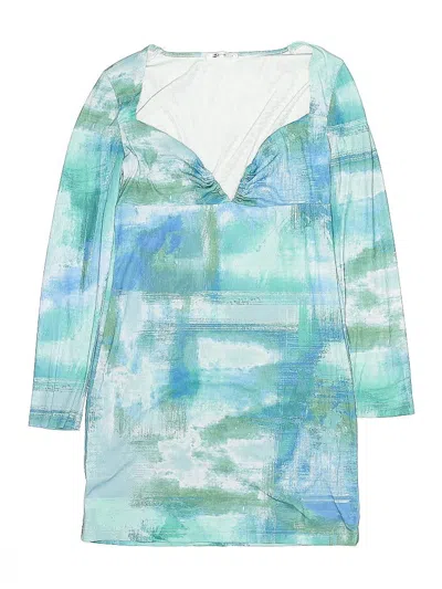 Pre-owned Cupshe Swimsuit Cover Up In Blue