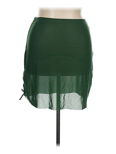 Pre-owned Cupshe Swimsuit Cover Up In Green