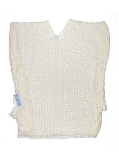 Pre-owned Cupshe Swimsuit Cover Up In Ivory