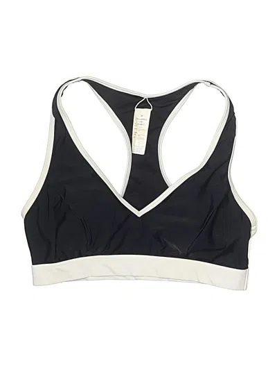 Pre-owned Cupshe Swimsuit Top Black Swimwear