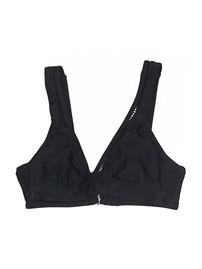Pre-owned Cupshe Swimsuit Top Black Swimwear