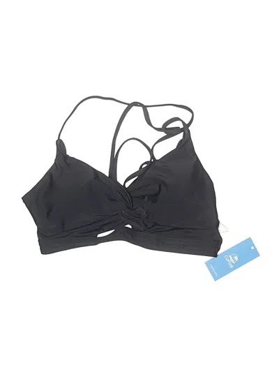 Pre-owned Cupshe Swimsuit Top Black Swimwear
