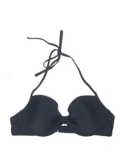Pre-owned Cupshe Swimsuit Top Black Swimwear