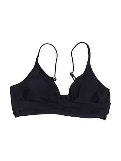 Pre-owned Cupshe Swimsuit Top Black Swimwear