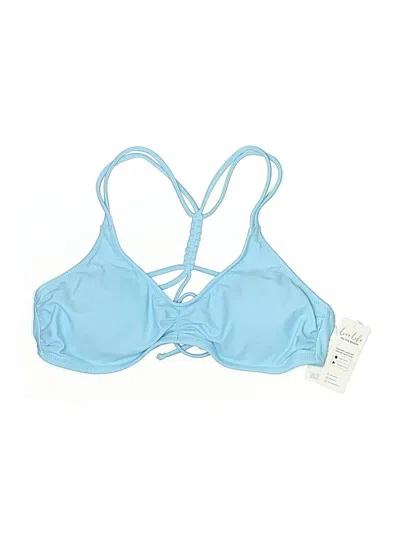 Cupshe Swimsuit Top Blue Swimwear