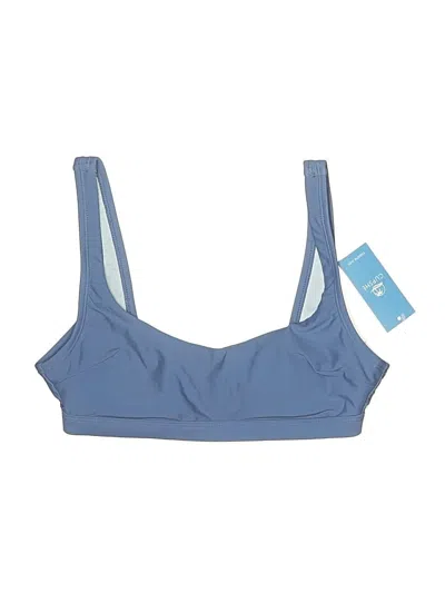 Pre-owned Cupshe Swimsuit Top Blue Swimwear