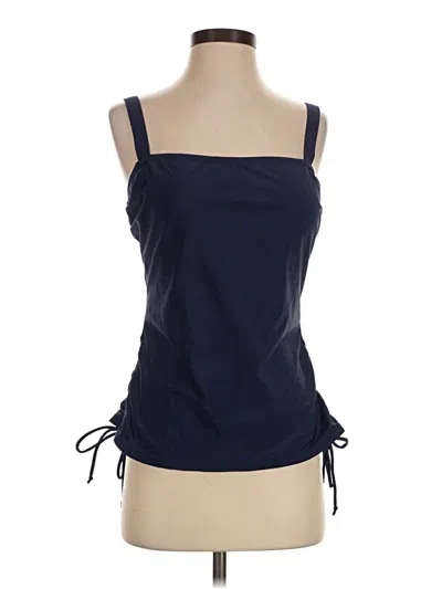 Pre-owned Cupshe Swimsuit Top Blue Swimwear