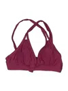 Cupshe Swimsuit Top Burgundy Swimwear In Red