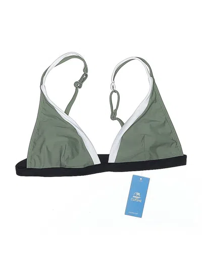 Pre-owned Cupshe Swimsuit Top Green Swimwear