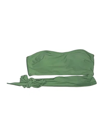 Pre-owned Cupshe Swimsuit Top Green Swimwear