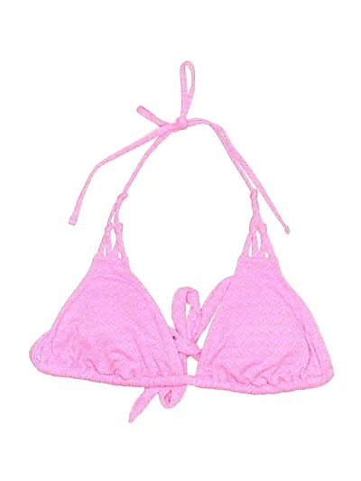 Pre-owned Cupshe Swimsuit Top Pink Swimwear