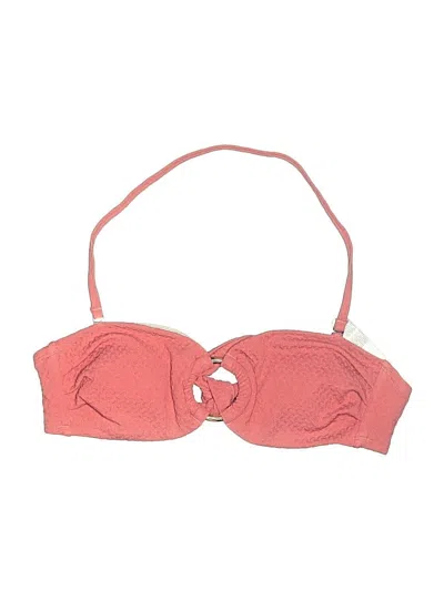 Pre-owned Cupshe Swimsuit Top Pink Swimwear