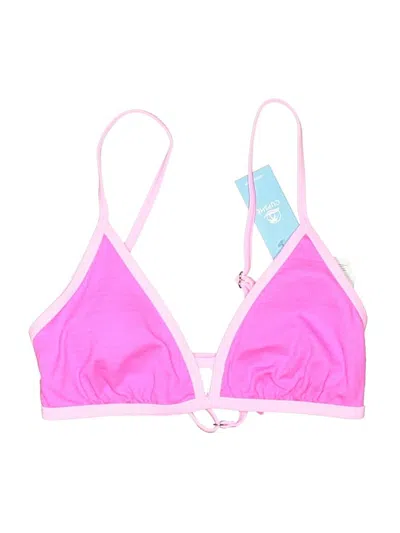 Pre-owned Cupshe Swimsuit Top Pink Swimwear