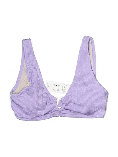 Cupshe Swimsuit Top Purple Swimwear