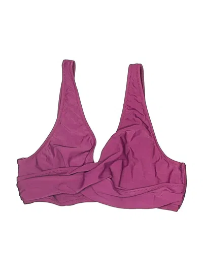 Pre-owned Cupshe Swimsuit Top Purple Swimwear