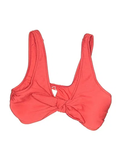 Pre-owned Cupshe Swimsuit Top Red Swimwear